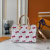 Upgraded 190 M17088 White Flower Cherry M13806-M13085-M13257 M13806 40391 40390 LV x Murakami Takashi Collaborative Nano Speedy Bag