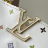 Guangzhou Stock Top Quality Original Capucines Mini Model: 14165 White Material: Canvas Graffiti Hardware Upgraded Features: LV Initials, Unique Edge Ring, Exquisite Monogram Flower on Flap