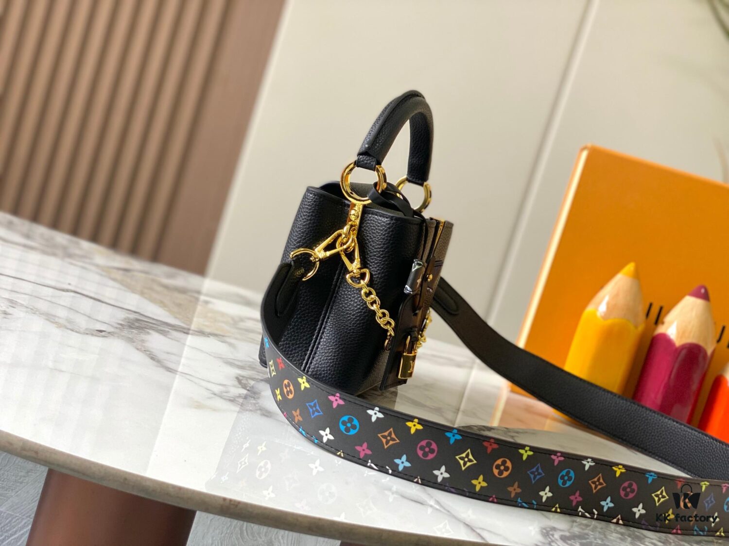 Guangzhou Stock Top Quality Original Capucines Mini