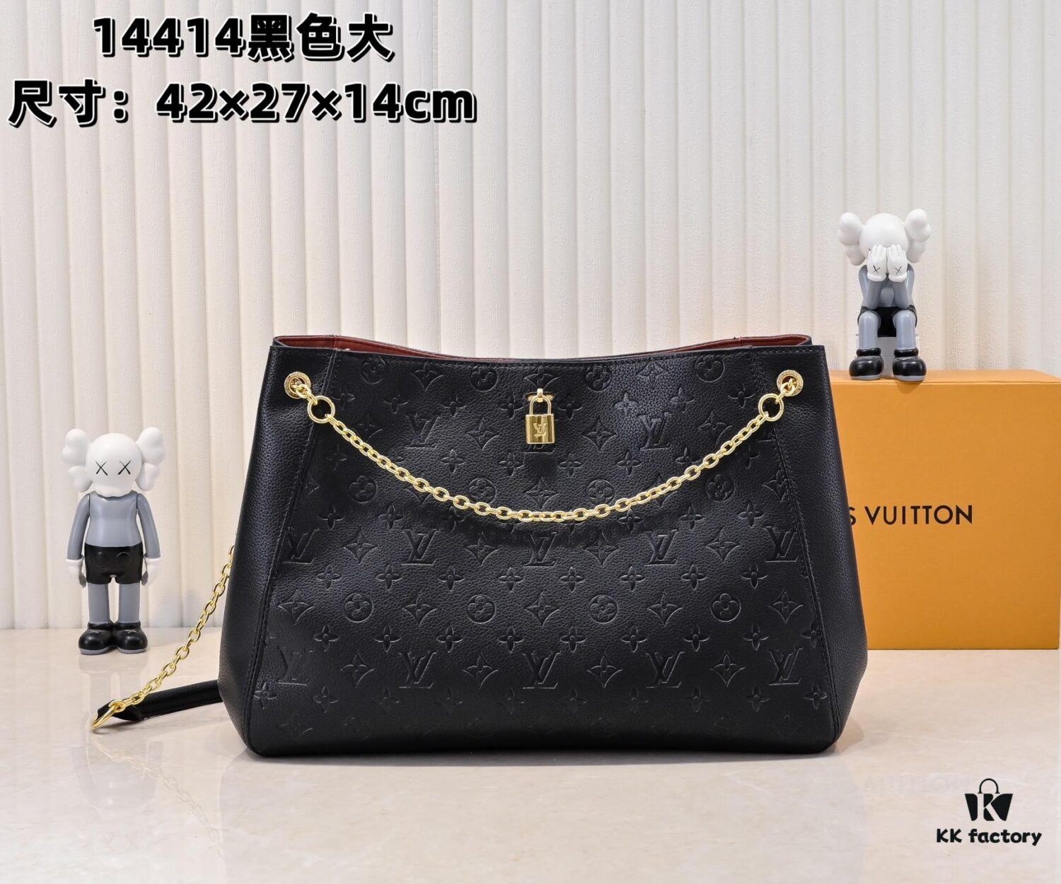 Anytime Medium Handbag in Monogram Empreinte Leather