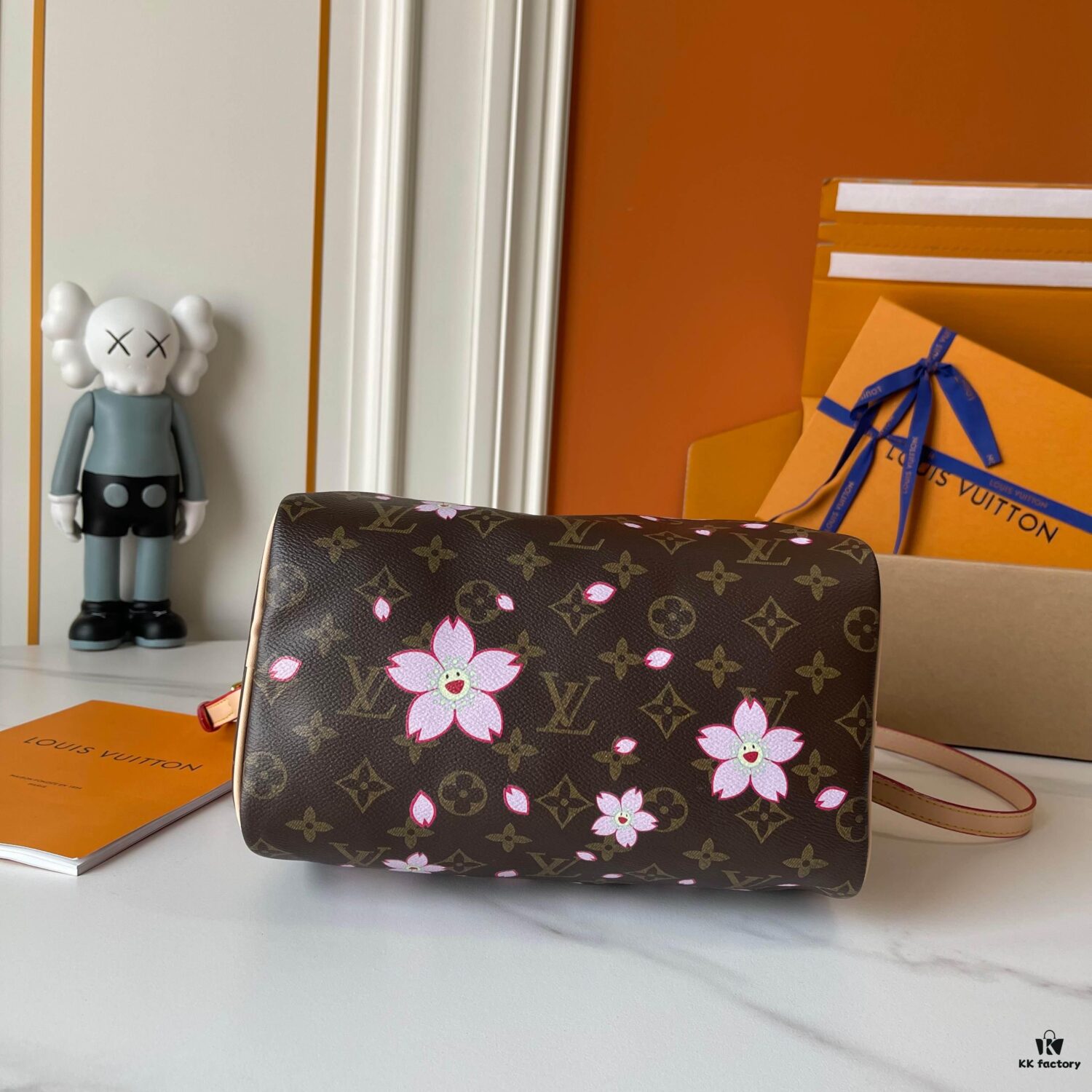 Upgraded M40395-M13805-M13257-M24422-M24423-89108-14174 M13806 40391 40390 LV Takashi Murakami x Nano Speedy Bag