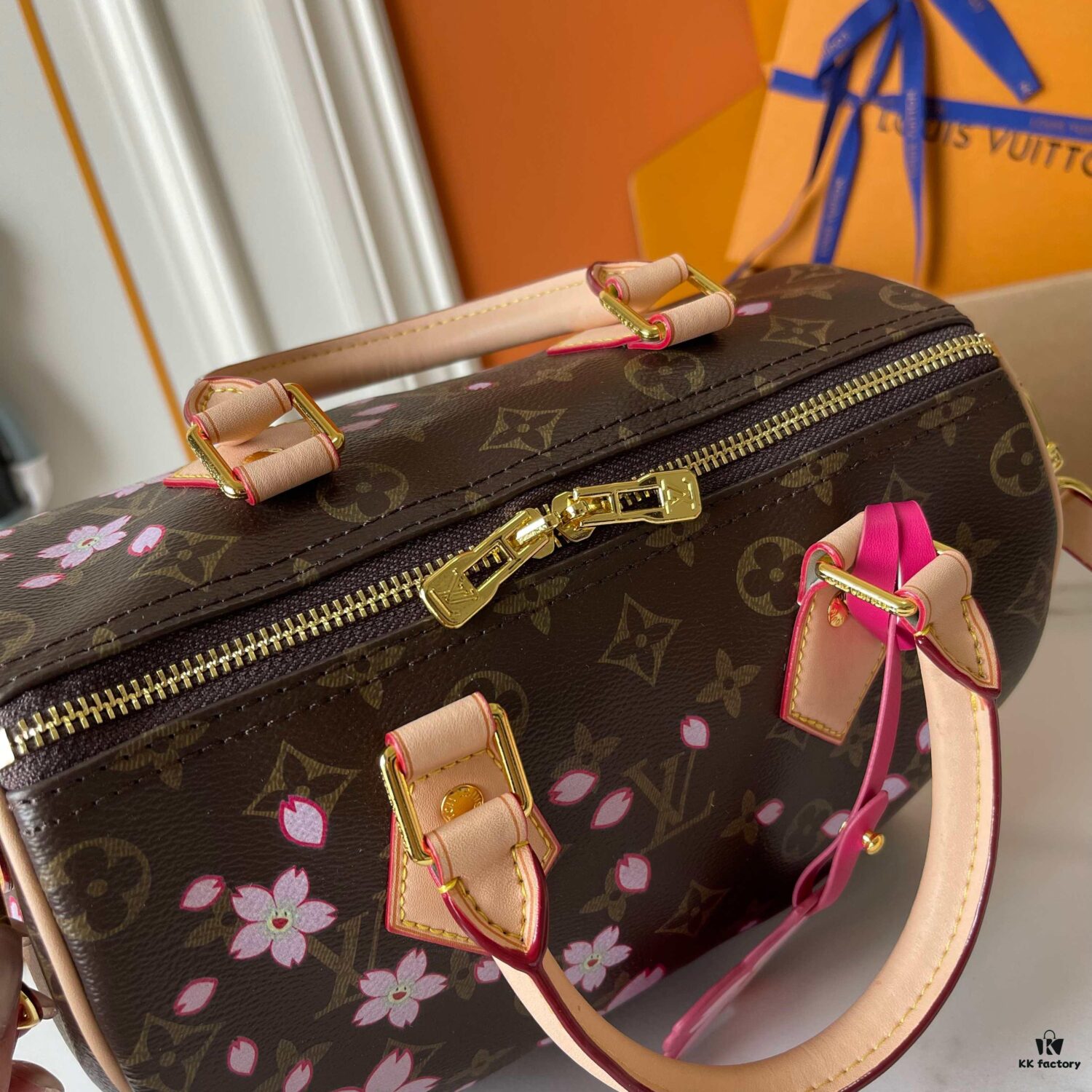Upgraded M40395-M13805-M13257-M24422-M24423-89108-14174 M13806 40391 40390 LV Takashi Murakami x Nano Speedy Bag