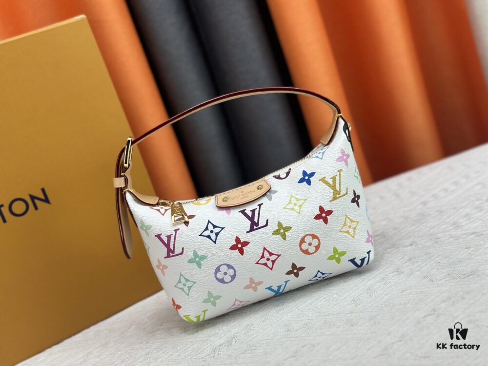 Official Latest Model (Authentic Photos, Accurate Match) M82949 LV x Takashi Murakami Collaboration Nano Speedy Bag