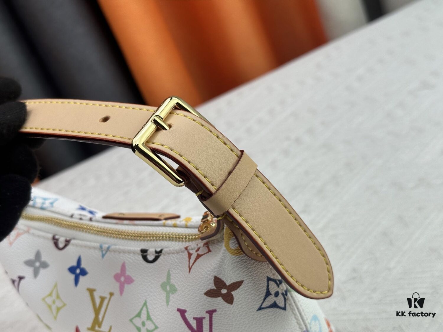 Official Latest Model (Authentic Photos, Accurate Match) M82949 LV x Takashi Murakami Collaboration Nano Speedy Bag