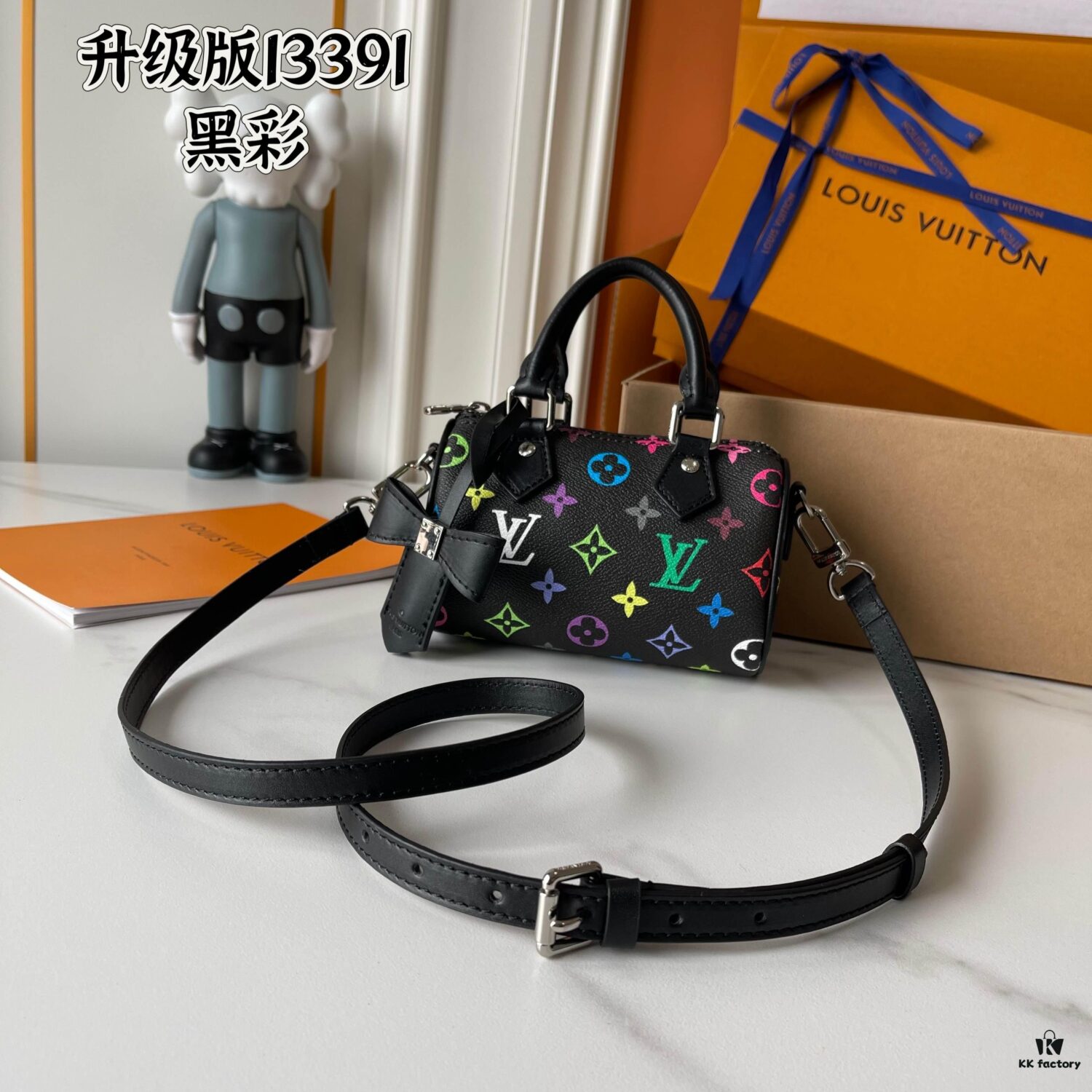 Upgraded Version 160 M13406 M13391 (Authentic Photos, Accurate Match) M81085 New LV x Murakami Collaboration Nano Speedy Bag