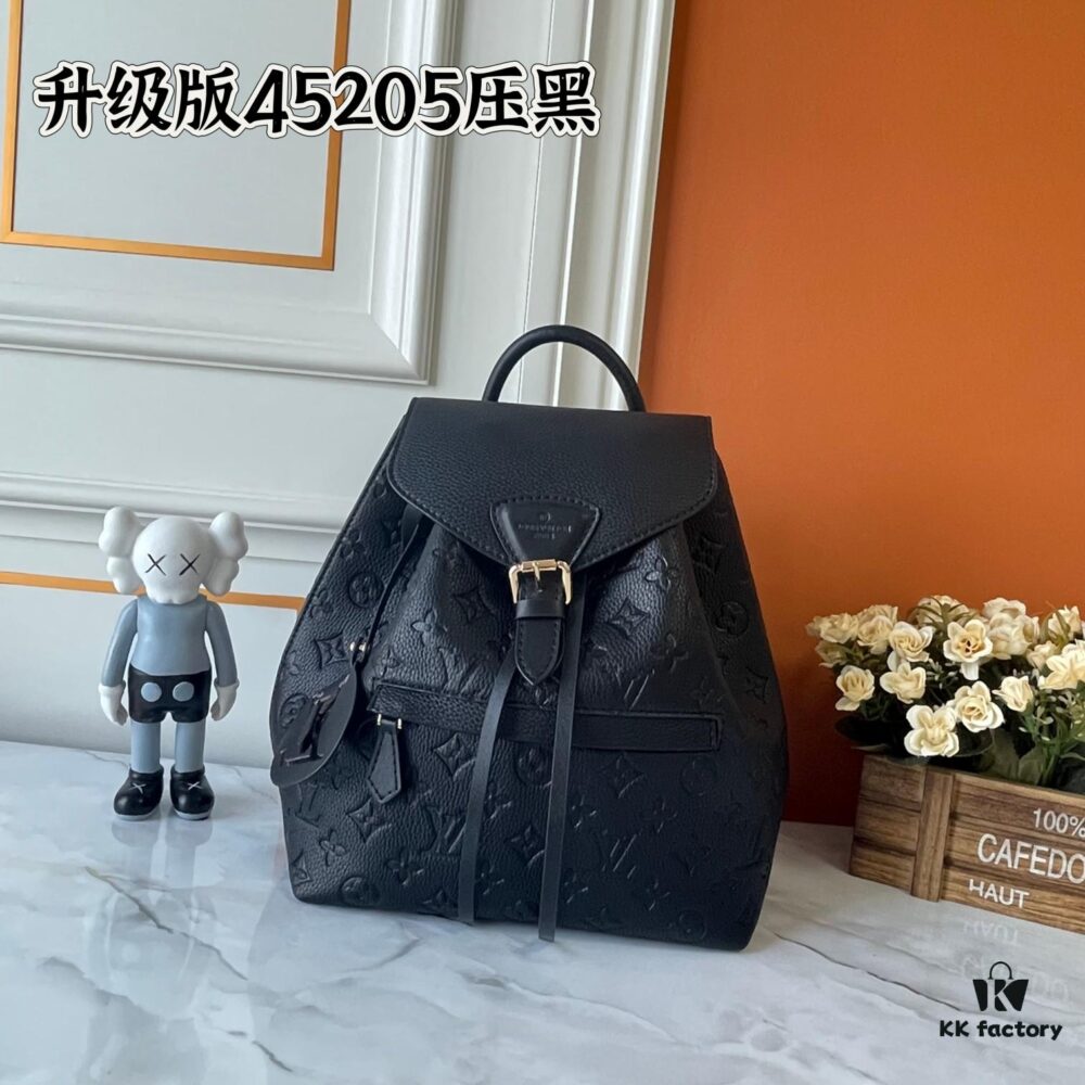 Upgraded Montsouris Backpack in Monogram Empreinte Leather