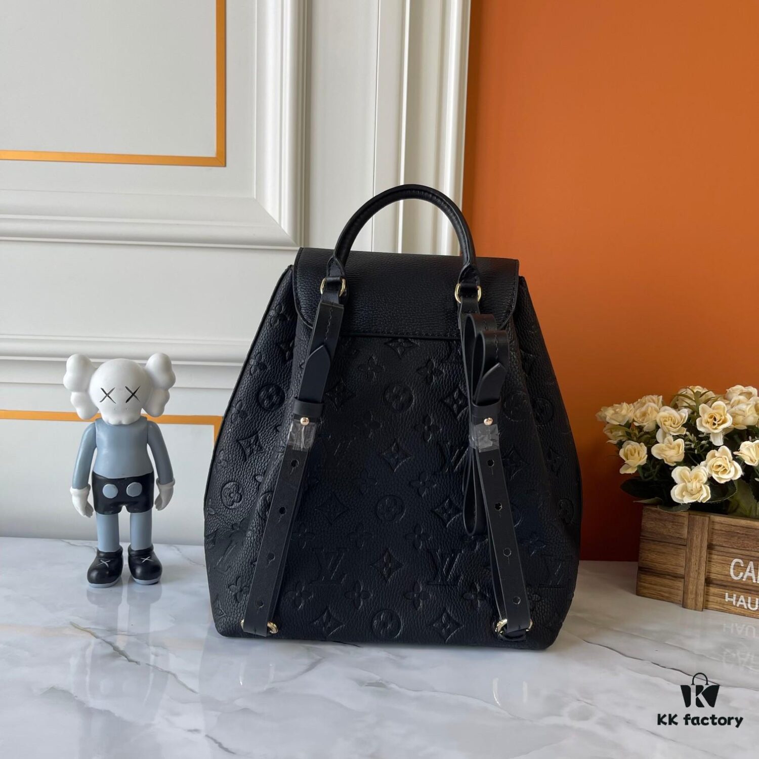 Upgraded Montsouris Backpack in Monogram Empreinte Leather