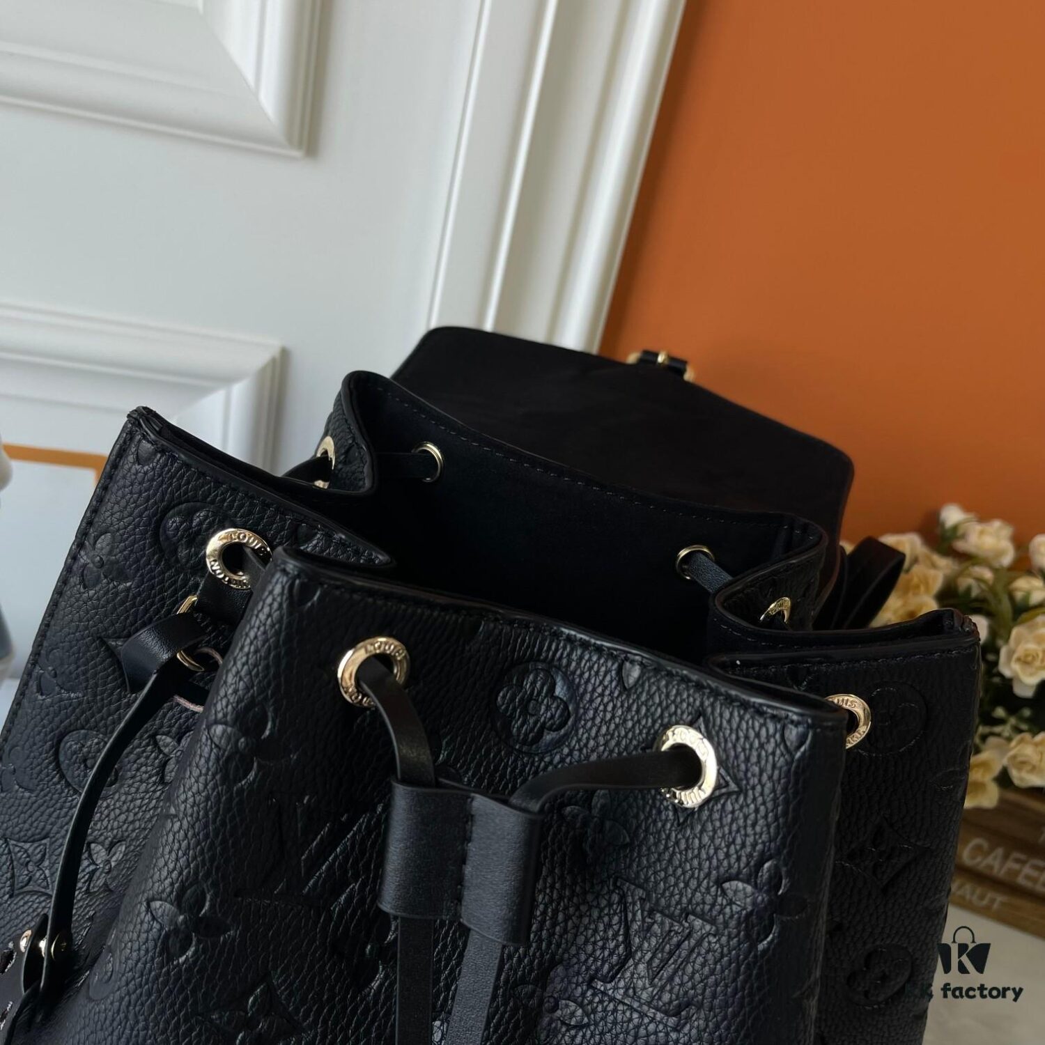 Upgraded Montsouris Backpack in Monogram Empreinte Leather