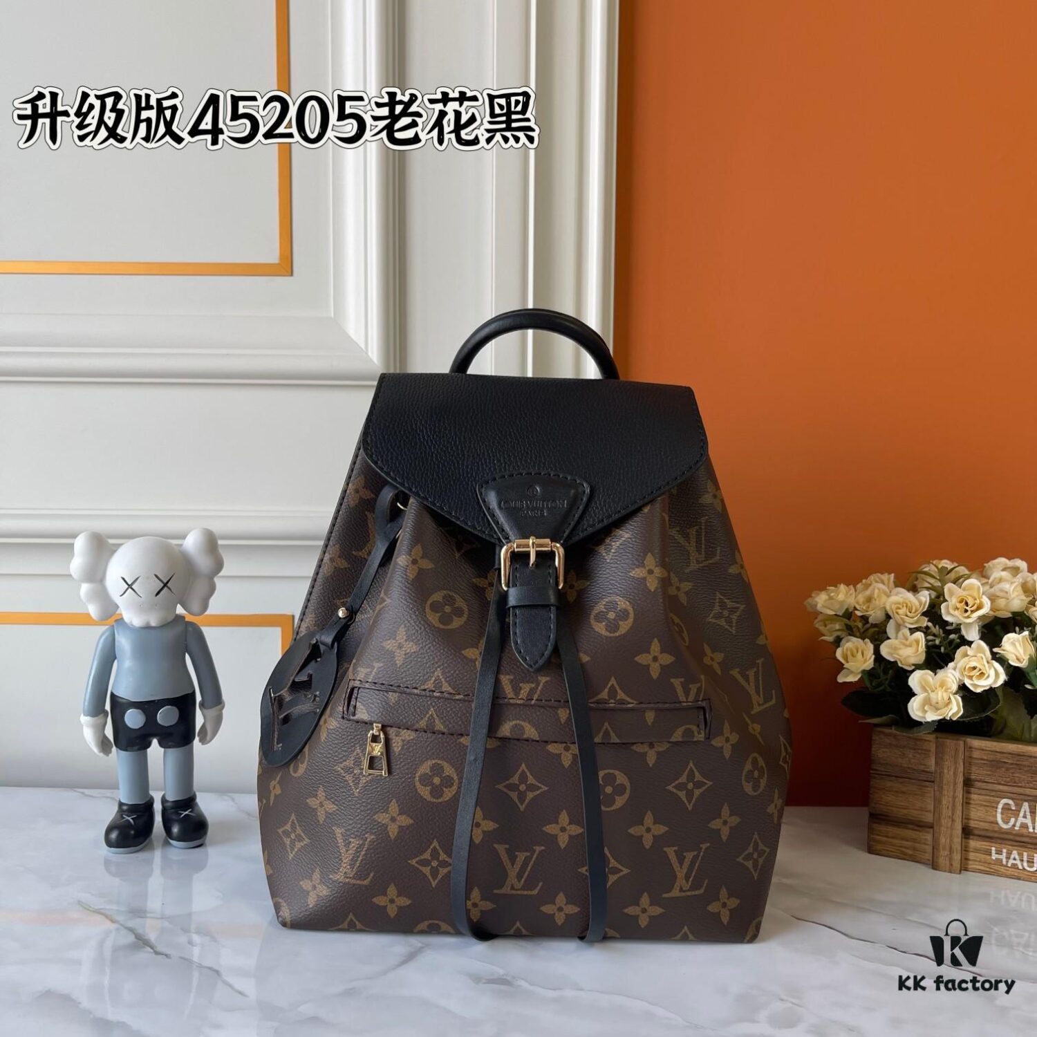 Upgraded Montsouris Backpack in Monogram Empreinte Leather