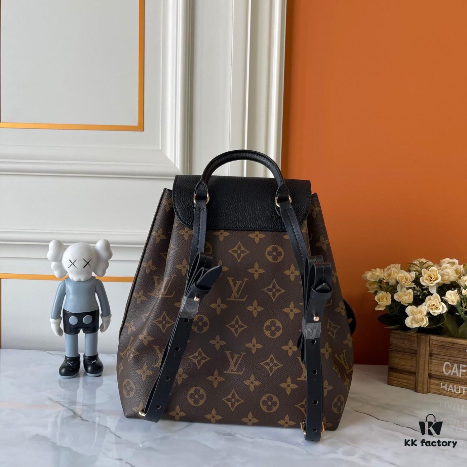 Upgraded Montsouris Backpack in Monogram Empreinte Leather