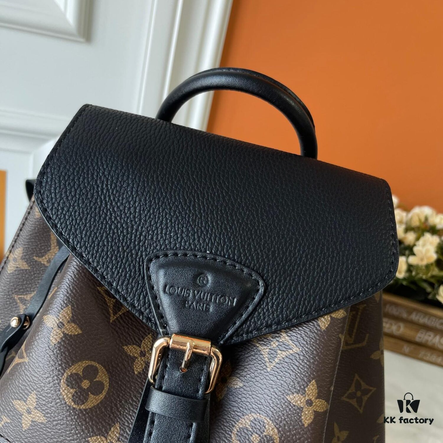 Upgraded Montsouris Backpack in Monogram Empreinte Leather