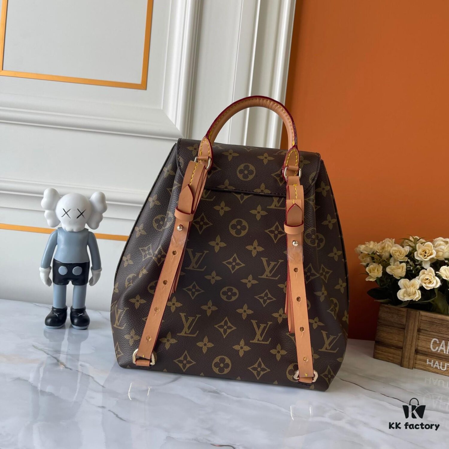 Upgraded Montsouris Backpack in Monogram Empreinte Leather