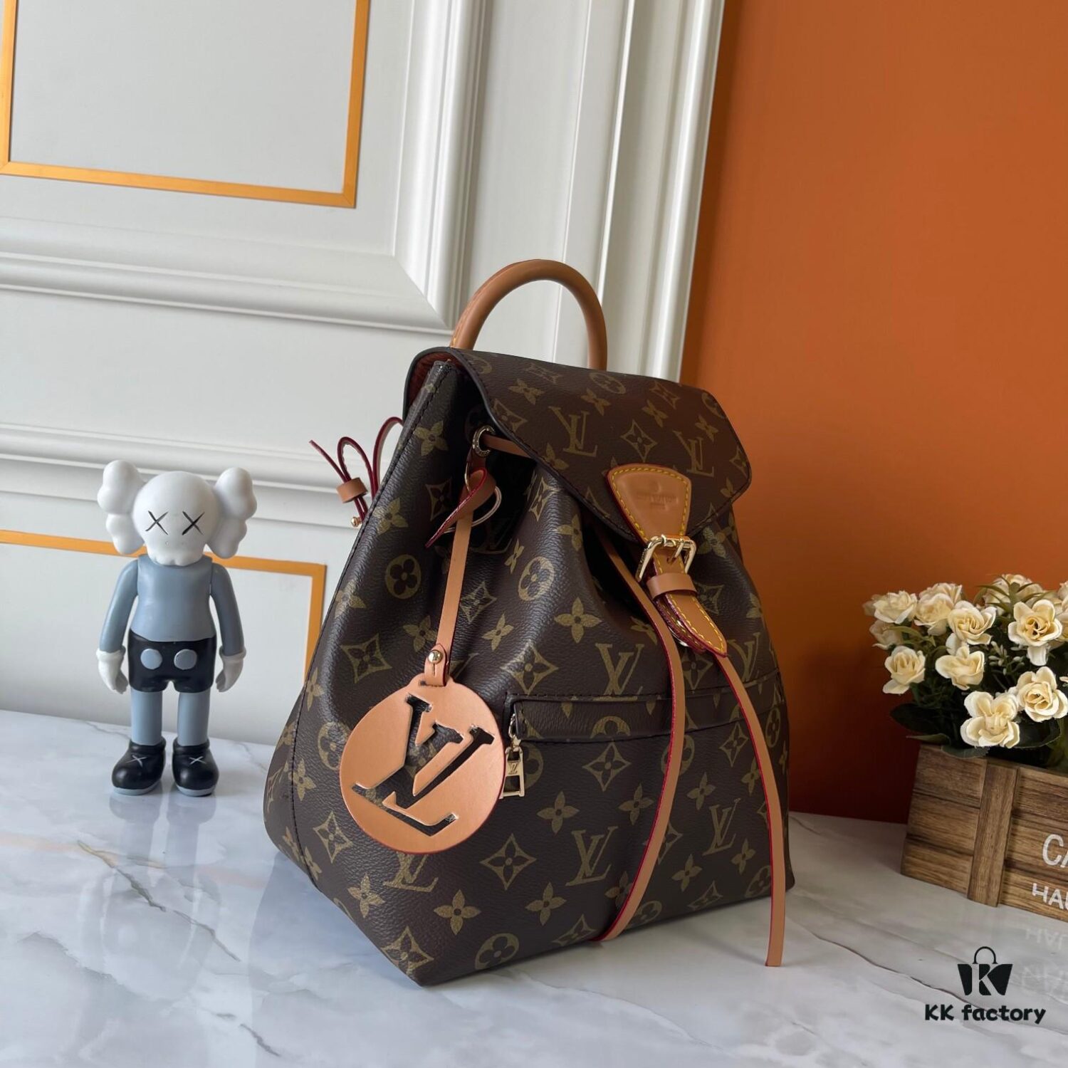 Upgraded Montsouris Backpack in Monogram Empreinte Leather