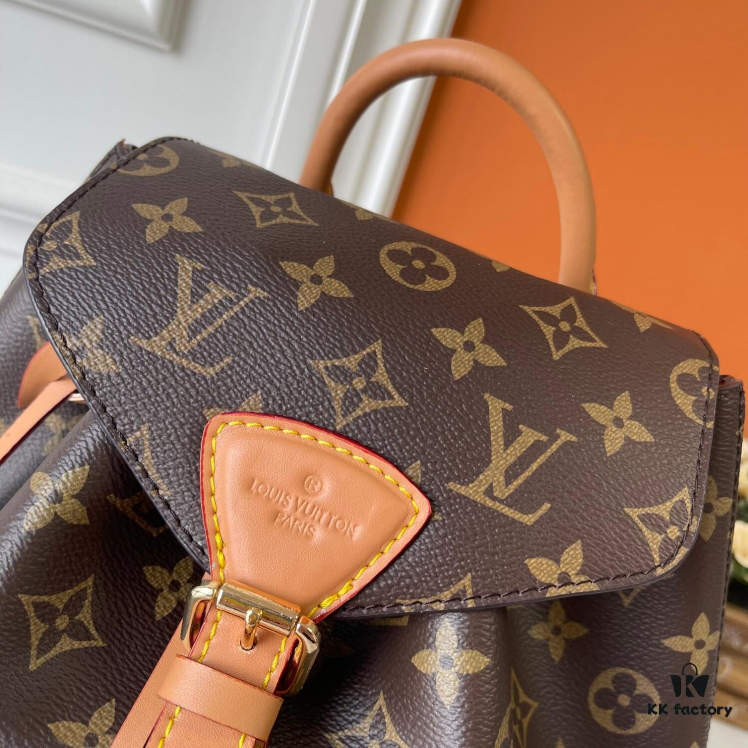 Upgraded Montsouris Backpack in Monogram Empreinte Leather