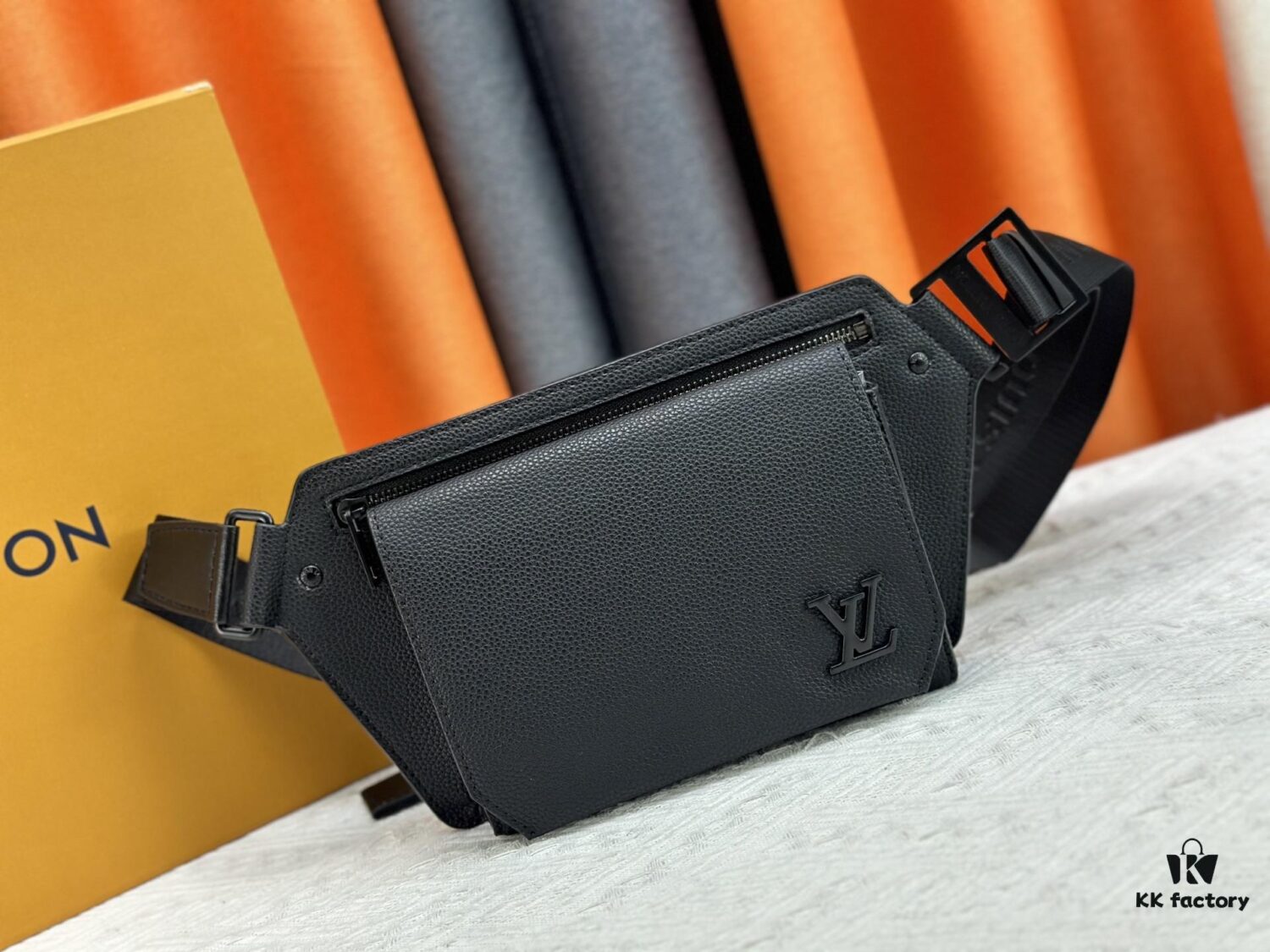 M57081 New LV Aerogram Minimalist Chest Bag for the Refined Trendsetter