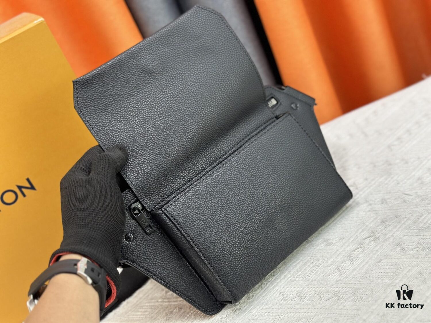 M57081 New LV Aerogram Minimalist Chest Bag for the Refined Trendsetter