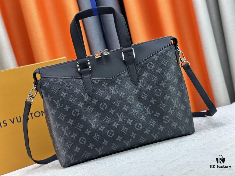 Authentic N40566 Hiroshi Fujiwara Fragment Design Lightning Series Men's Briefcase