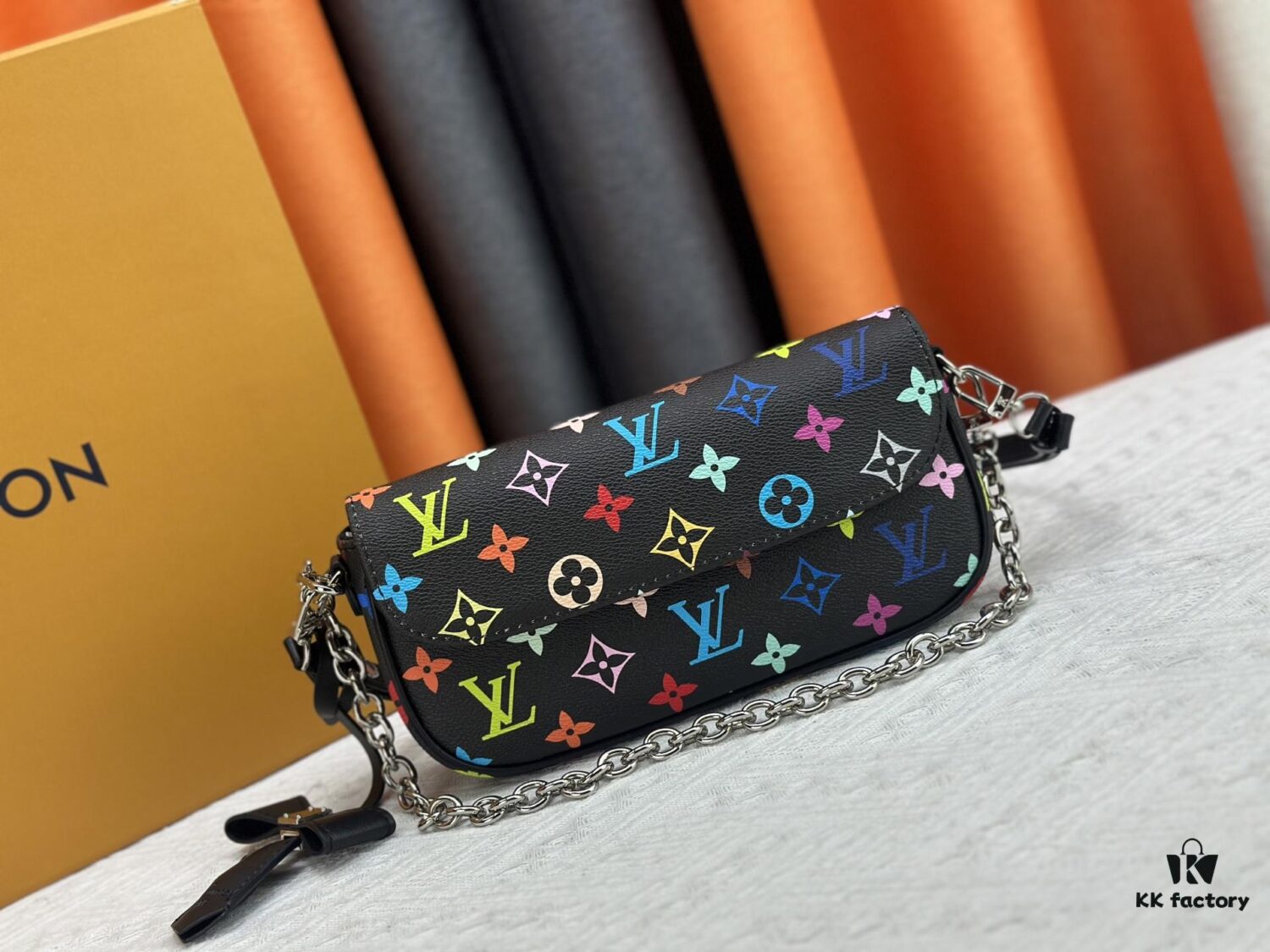 Upgraded Version [Official Latest Model] (Real Photos, Authentic Match) M12778-81911-82110-81992-12778-11299 LV x Takashi Murakami Nanogram Speedy Bag