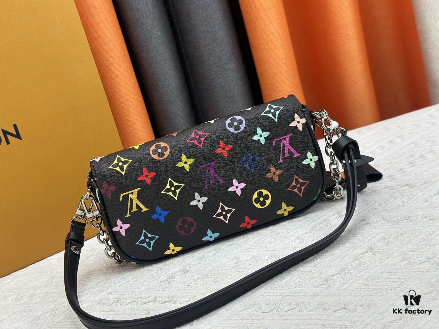 Upgraded Version [Official Latest Model] (Real Photos, Authentic Match) M12778-81911-82110-81992-12778-11299 LV x Takashi Murakami Nanogram Speedy Bag
