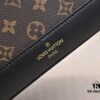 Exclusive Real Photo - Upgraded Version ‼️ LV Monogram with Leather Trim Handheld, Shoulder & Crossbody Bag, Model No. M68169, with Long Strap, 2025 New Fashion Women's Bag, Monogram Leather Strap, Full Leather Handbag, Large Capacity [Strong], Size: 28x20x11.5
