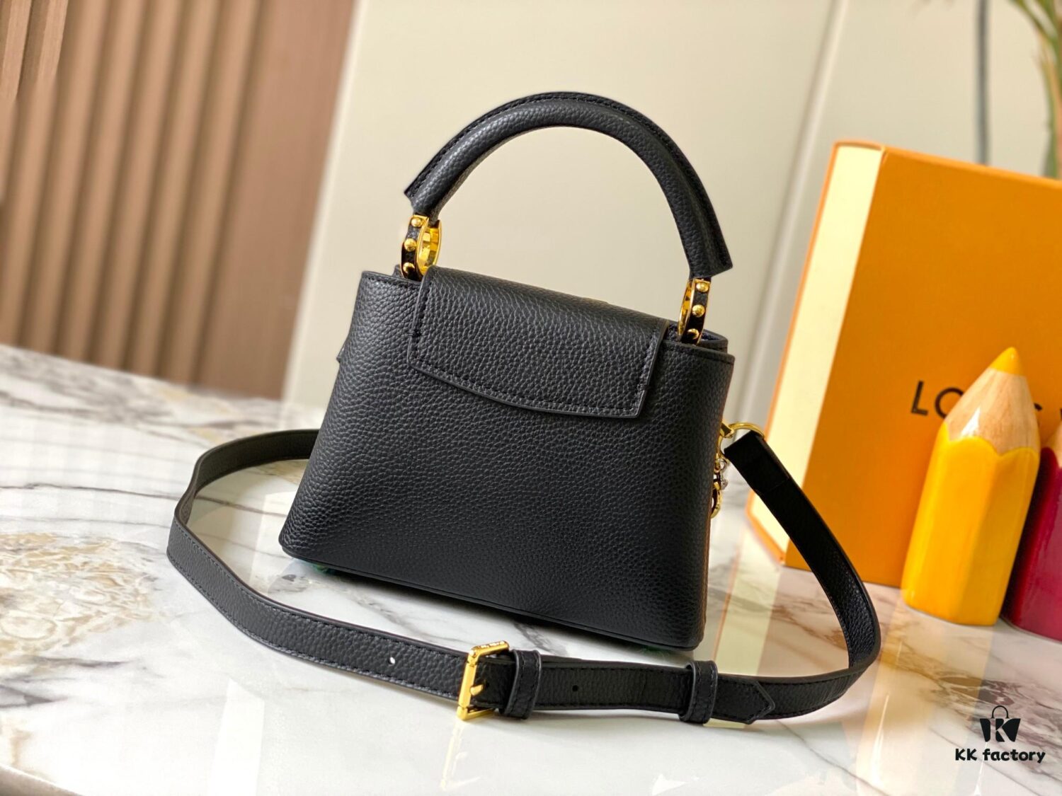 69307b516e68136f4d9a6e62 Top Quality Original Guangzhou Stock 🇫🇷 M12935 Capucines Mini Bag from the Capucines Chain On You Collection