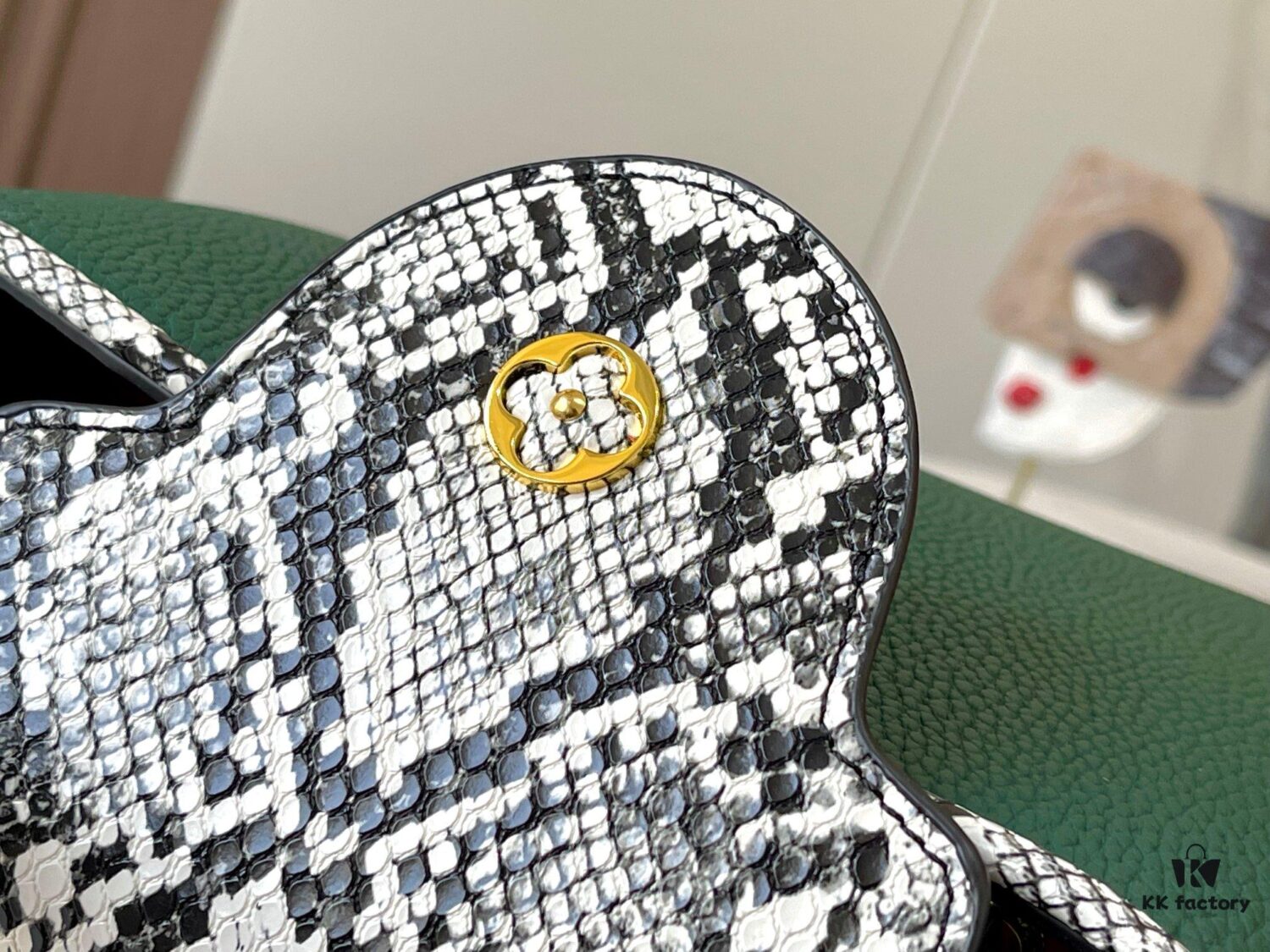 Exclusive Real Shot - Upgraded M95508 CAPUCINES Small Bag