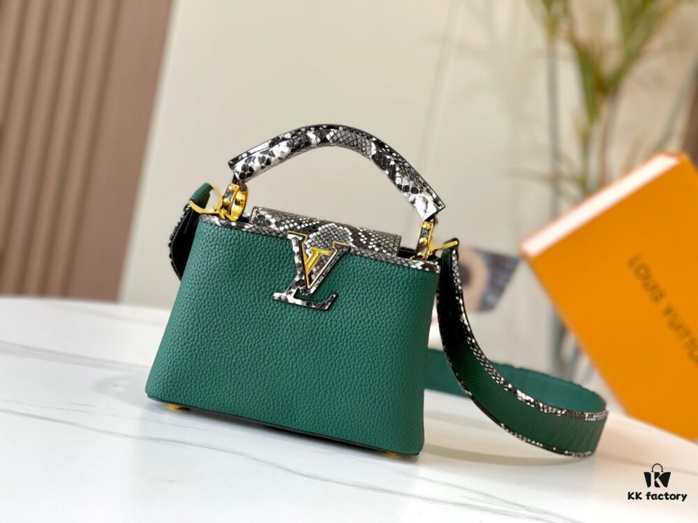 Exclusive On-Site Photo - Upgraded M95509 CAPUCINES Mini Bag