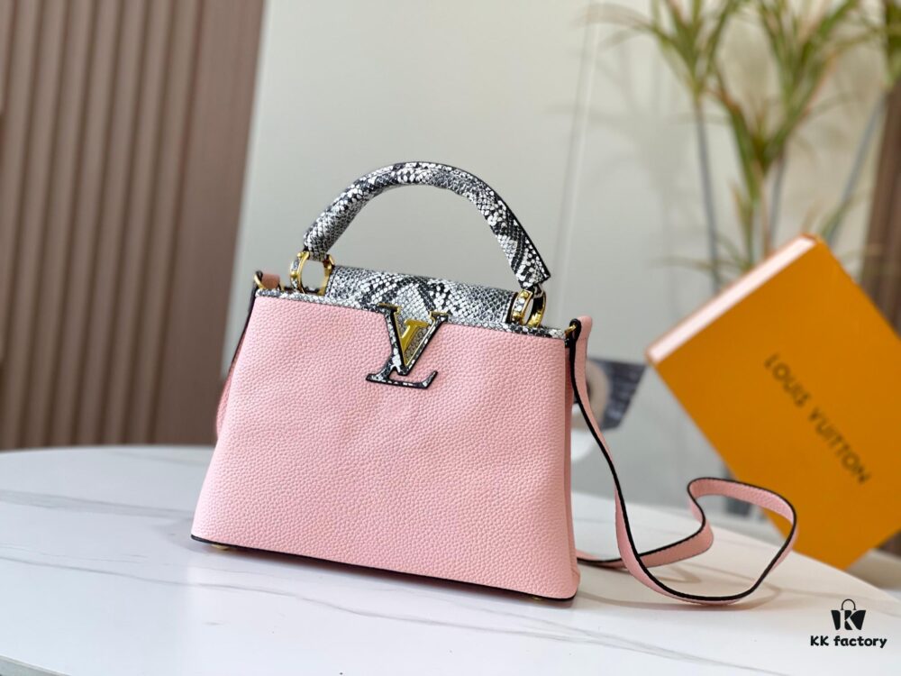 Exclusive On-site Photo - Upgraded M95508 CAPUCINES Small Handbag
