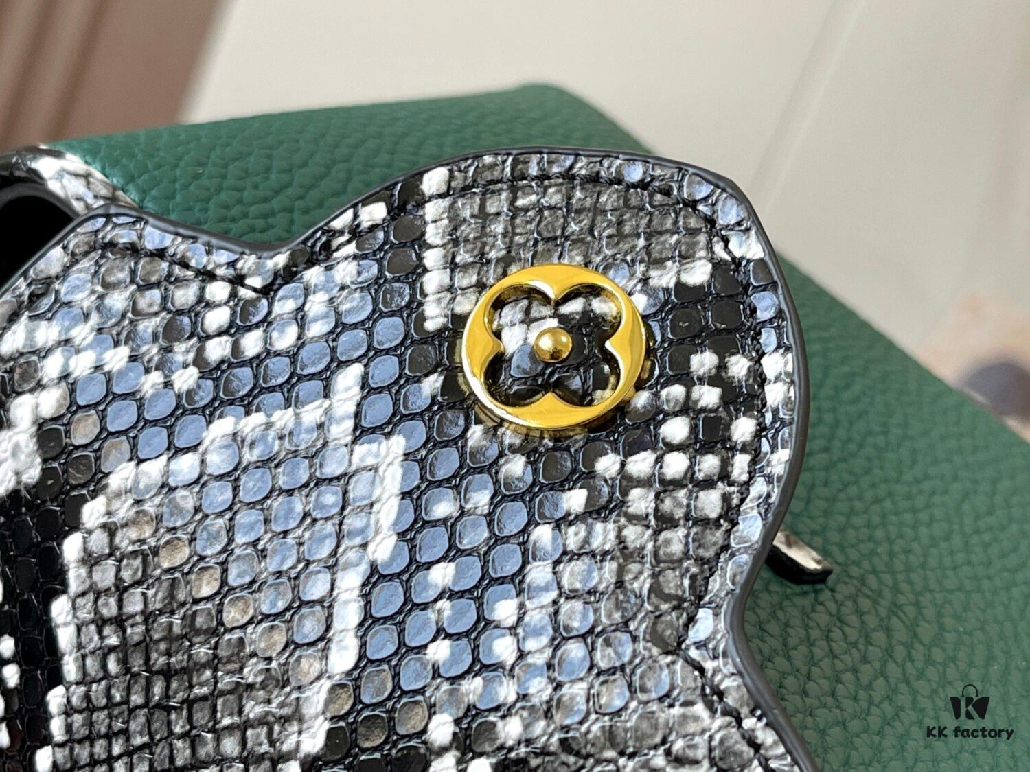 Exclusive On-Site Photo - Upgraded M95509 CAPUCINES Mini Bag