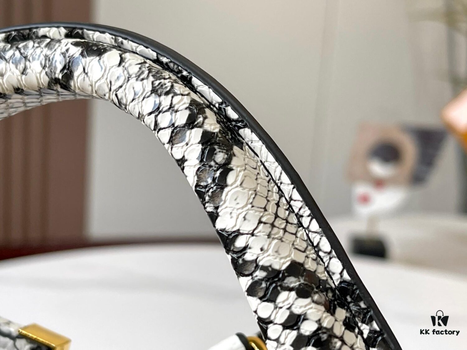 Exclusive On-Site Photo - Upgraded M95509 CAPUCINES Mini Bag