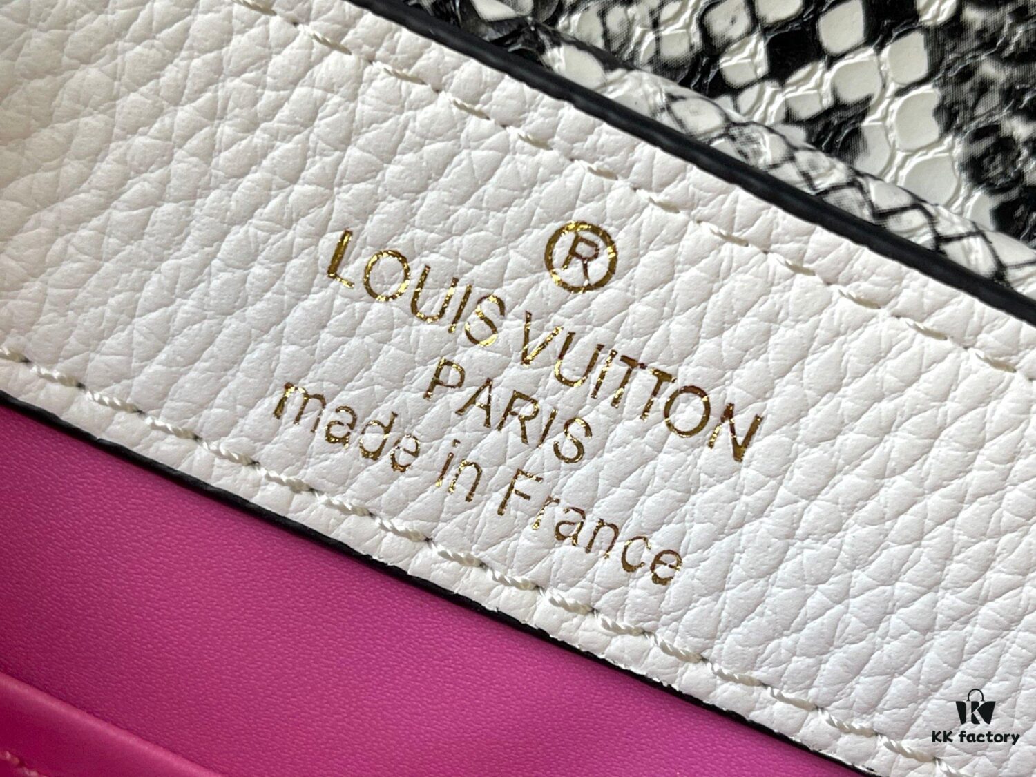 Exclusive On-Site Photo - Upgraded M95509 CAPUCINES Mini Bag