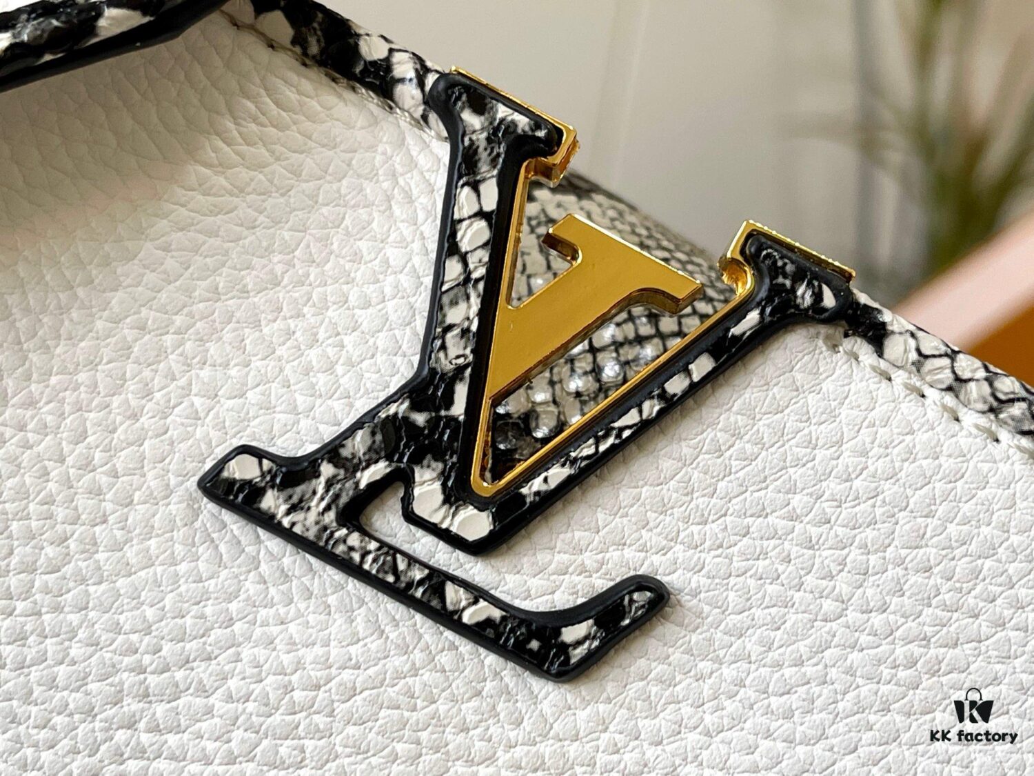 Exclusive On-Site Photo - Upgraded M95509 CAPUCINES Mini Bag