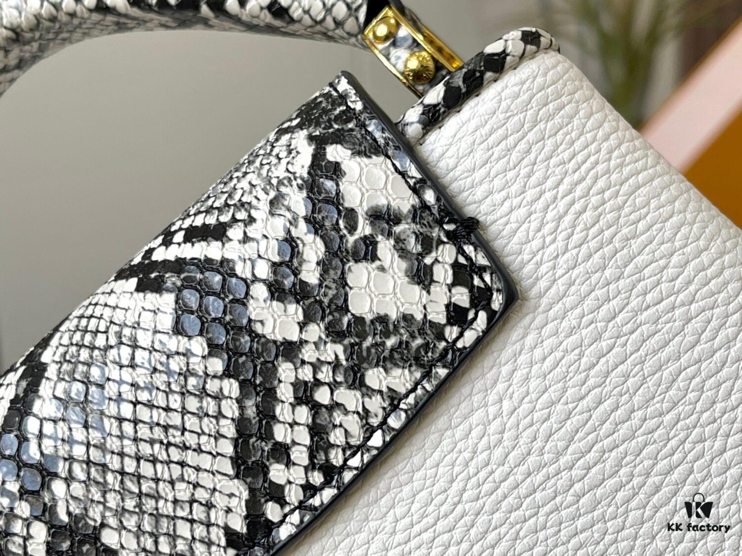 Exclusive On-Site Photo - Upgraded M95509 CAPUCINES Mini Bag