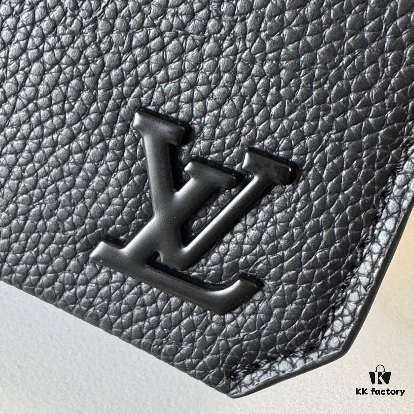 Upgraded Version M82085 M82086 Full Leather Black, Light Green, Black Flower, Old Flower Men's Messenger Bag Flap Mini Handbag