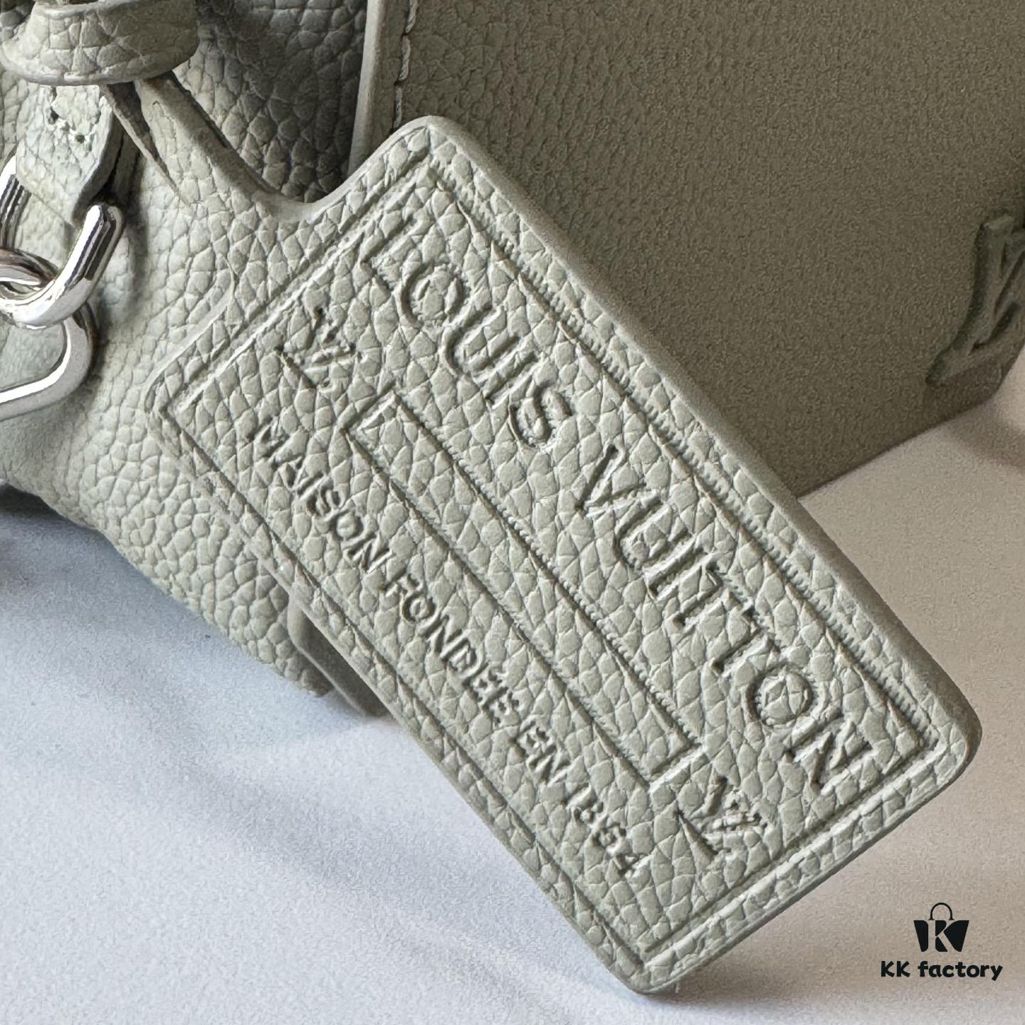 Upgraded Version M82085 M82086 Full Leather Black Light Green Black Floral Monogram Men's Free Shipping Messenger Bag Flap Mini Handbag