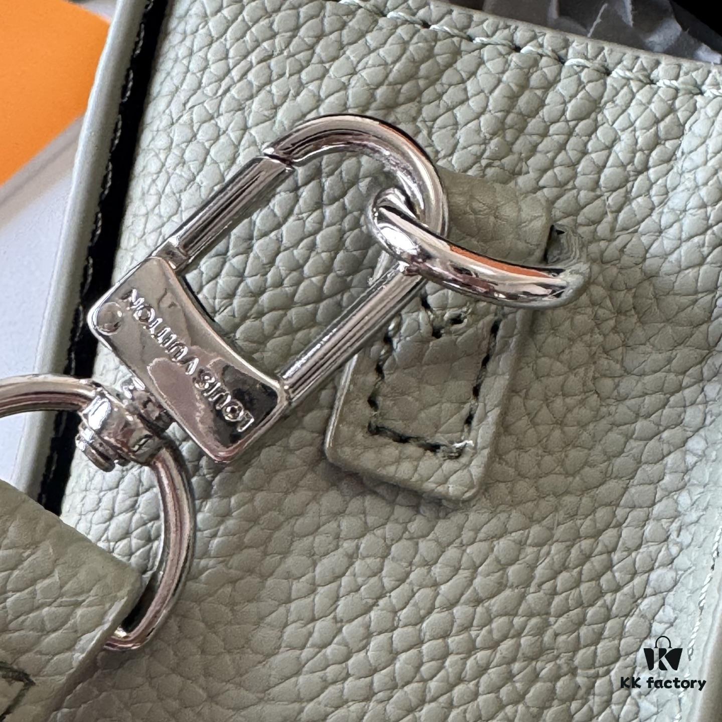 Upgraded Version M82085 M82086 Full Leather Black Light Green Black Floral Monogram Men's Free Shipping Messenger Bag Flap Mini Handbag