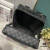Upgraded Version 260 Vintage Trunk Bag 44752, Old Flower, Black Flower, Black Checkered, LV Classic Refined Trunk Bag