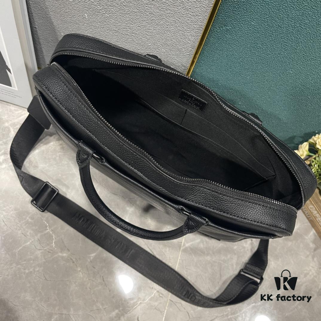 Latest Upgrade 250 M23778 Full Leather Black PILOT Briefcase