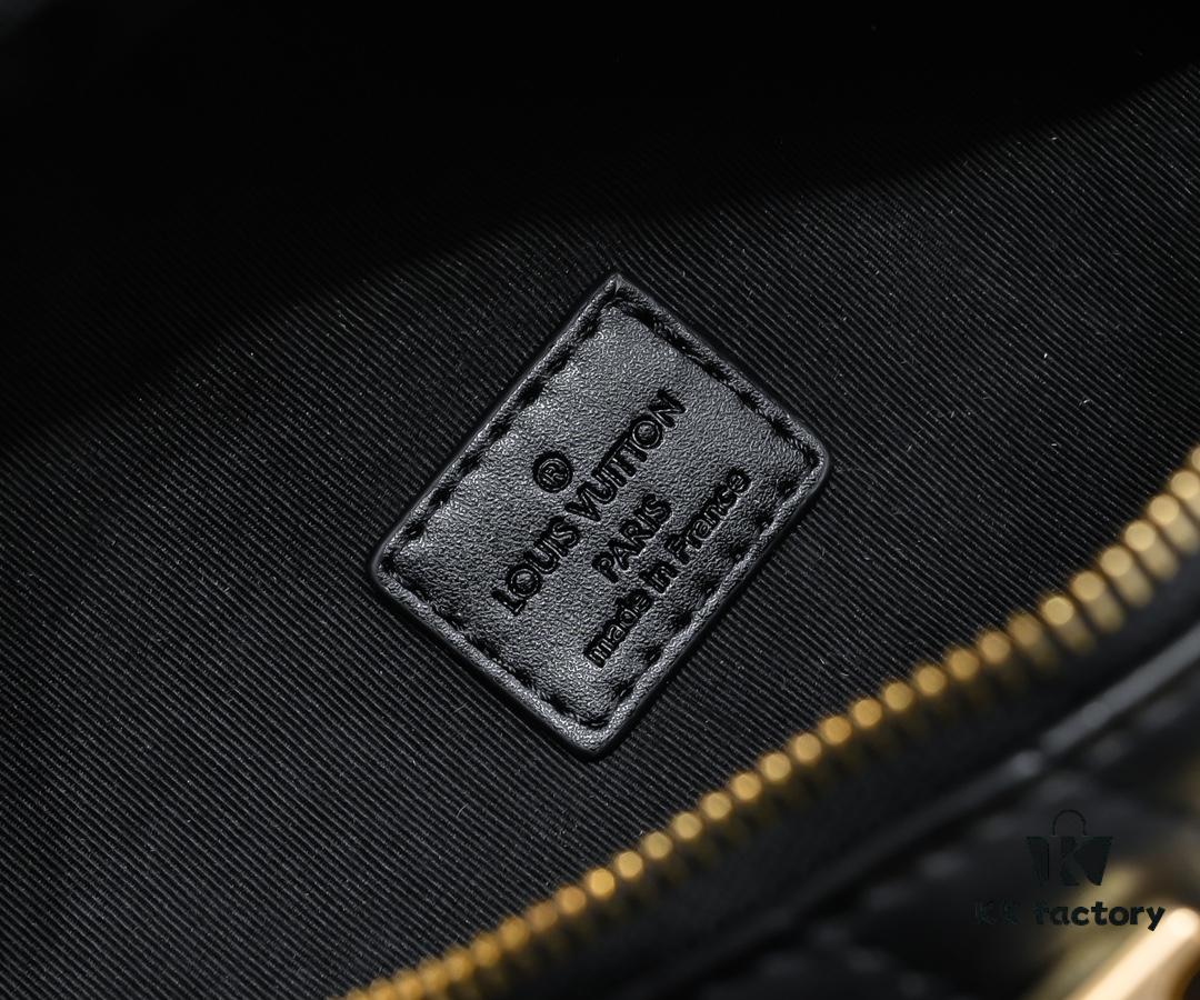 Exclusive On-site Embroidered Grid - Premium Top-tier Original M53750 NEW WAVE Belt Bag