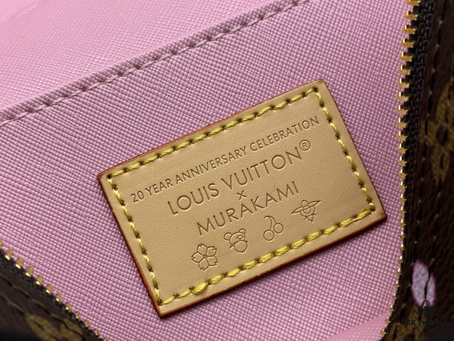 69307bfe6e68136f4d9a6f7d Takashi Murakami x LV Nice Mini Nano Pouch in Monogram Multicolour