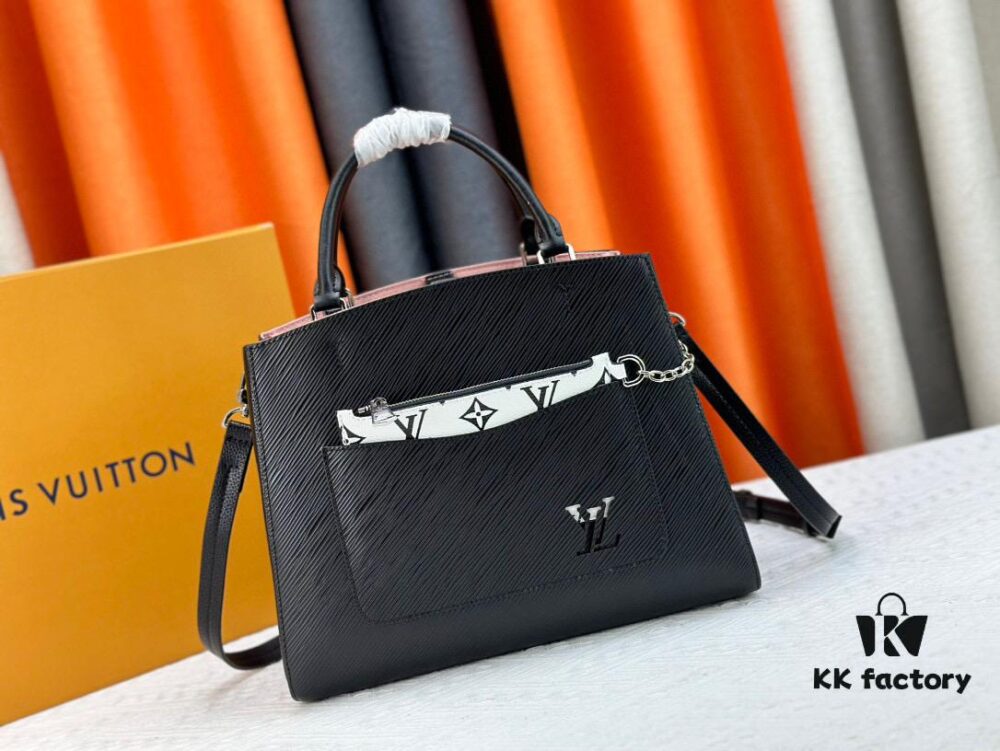 Marelle Tote Bag in Epi Grained Leather