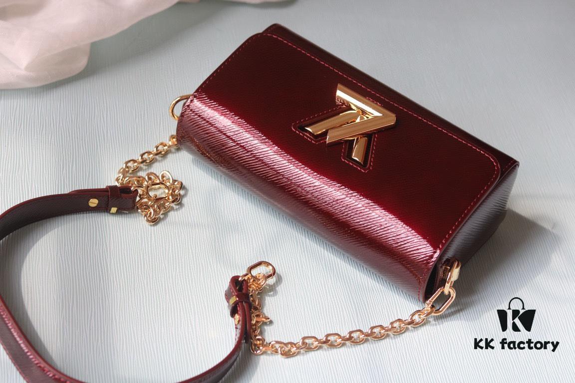 69307c2f6e68136f4d9a6fd2 Top Quality Original LV Latest Hot Twist Denim Medium Size Handbag 50281/50280/50282