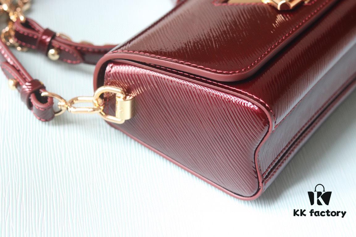 69307c2f6e68136f4d9a6fd3 Top Quality Original LV Latest Hot Twist Denim Medium Size Handbag 50281/50280/50282