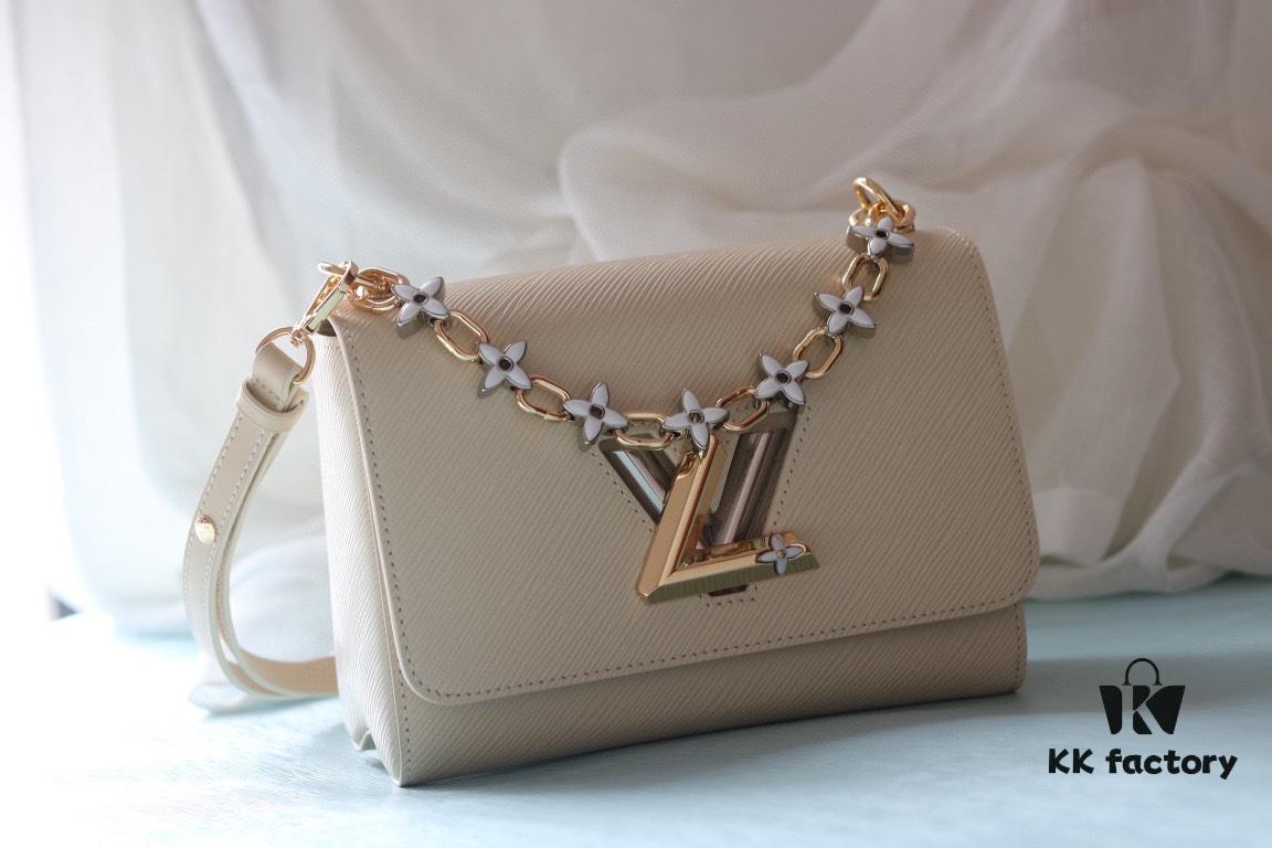 Latest European Version Top Original Quality Twist MM LV Bloom Handbag