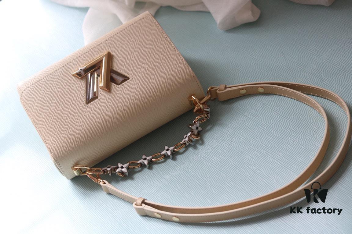 Latest European Version Top Original Quality Twist MM LV Bloom Handbag