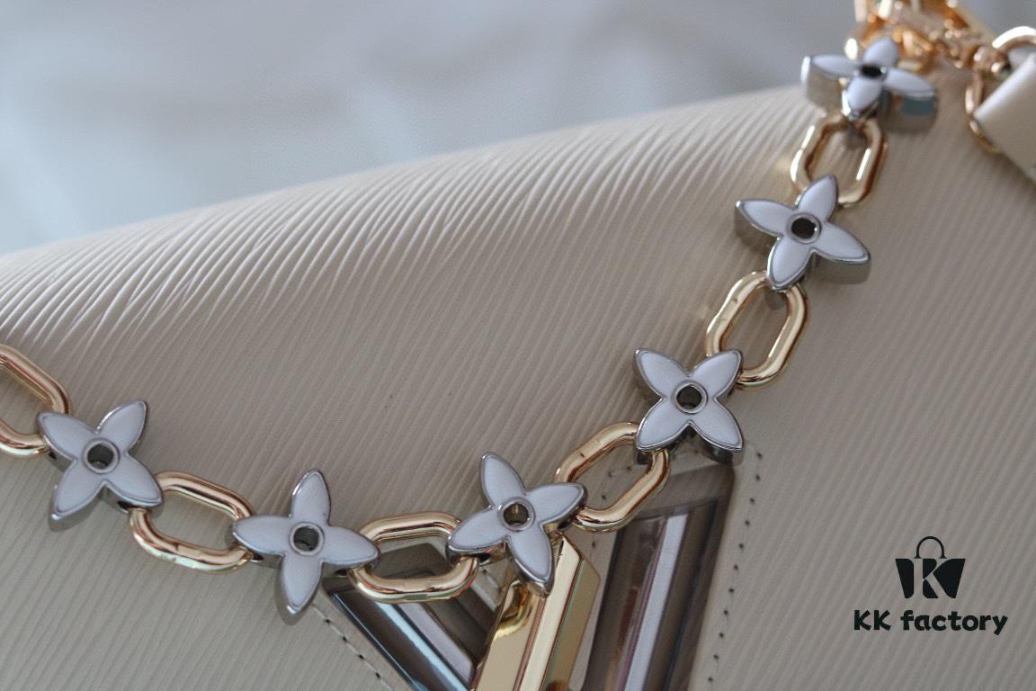 Latest European Version Top Original Quality Twist MM LV Bloom Handbag