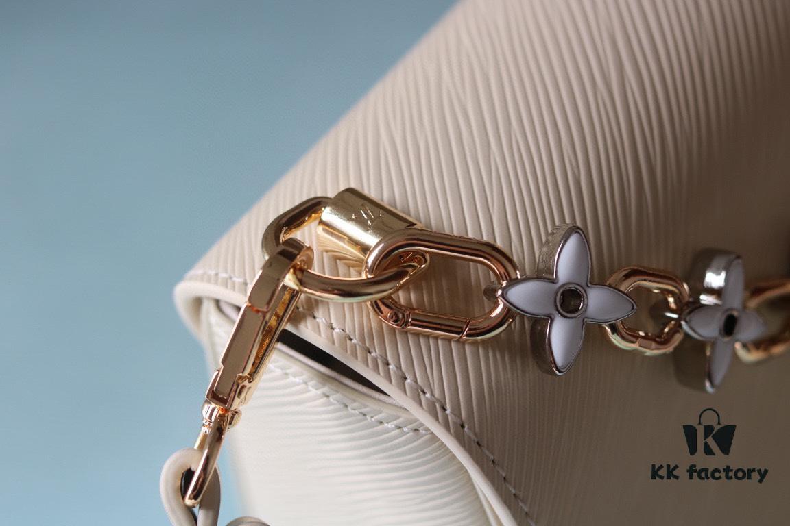 Latest European Version Top Original Quality Twist MM LV Bloom Handbag