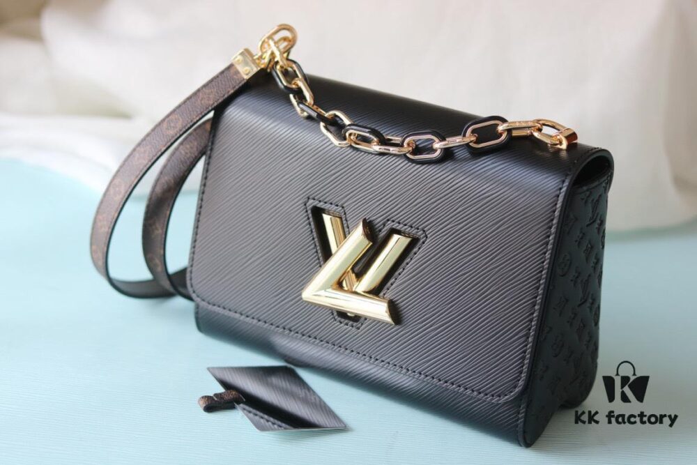 Exclusive Real Shot Top Original Version Slim Twist MM Handbag Model No.: 50507/12736/11879