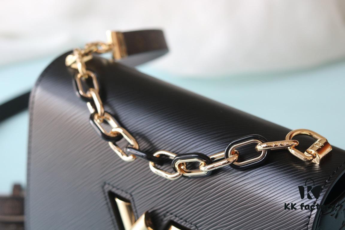 Exclusive Real Shot Top Original Version Slim Twist MM Handbag Model No.: 50507/12736/11879