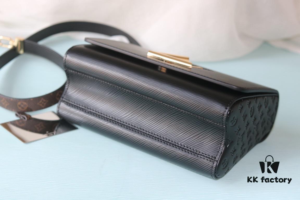 Exclusive Real Shot Top Original Version Slim Twist MM Handbag Model No.: 50507/12736/11879